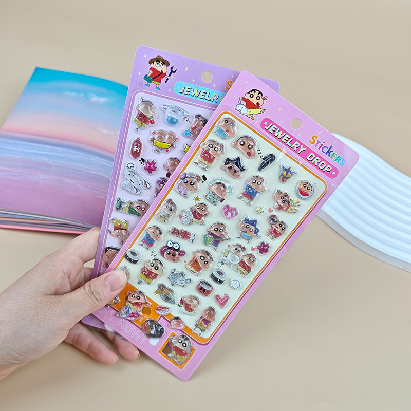 Resin Art Phone Case - Adesivo de Resina 3D do Cartoon