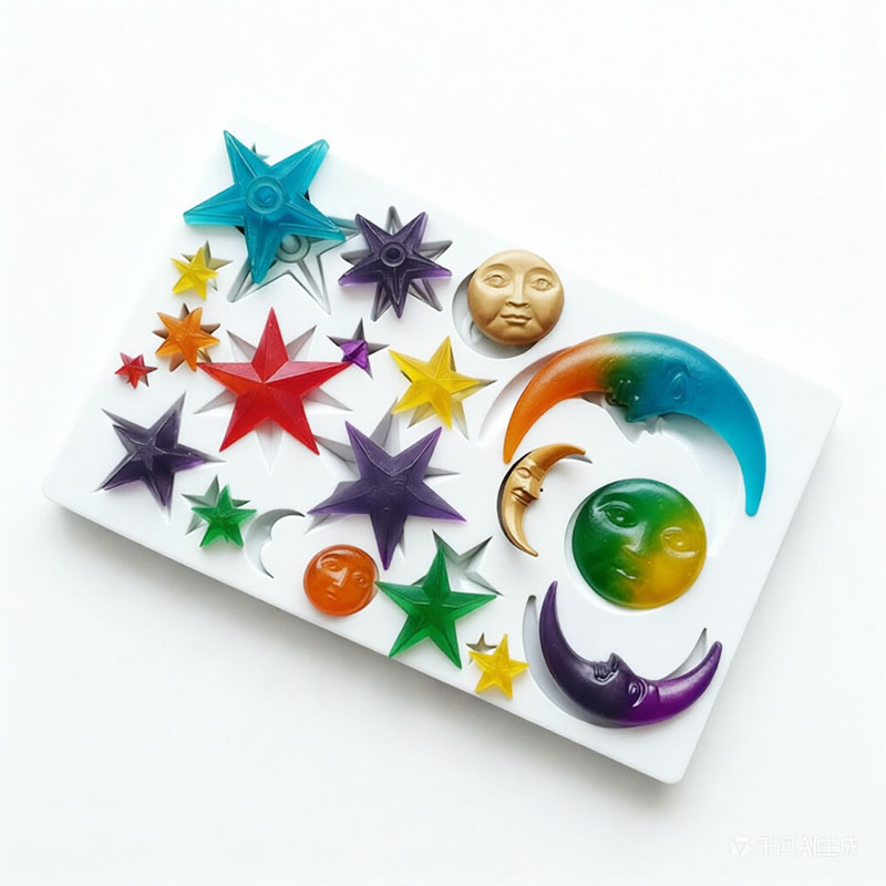 Resin Art Mold - Moldes de argila polimérica com sol,