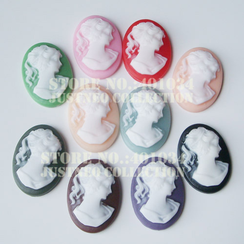 Resin Art Sculptures - Arte deco estilo vintage resina cameo