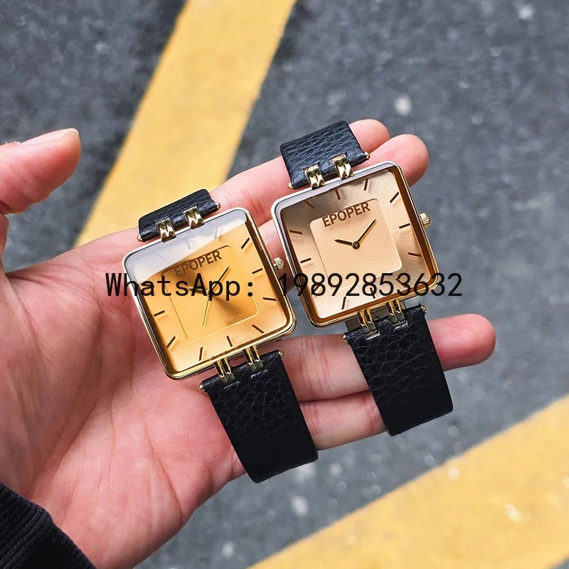 Relógio de Quartzo Quadrado X- - Resin Art Watch avaliação e preço