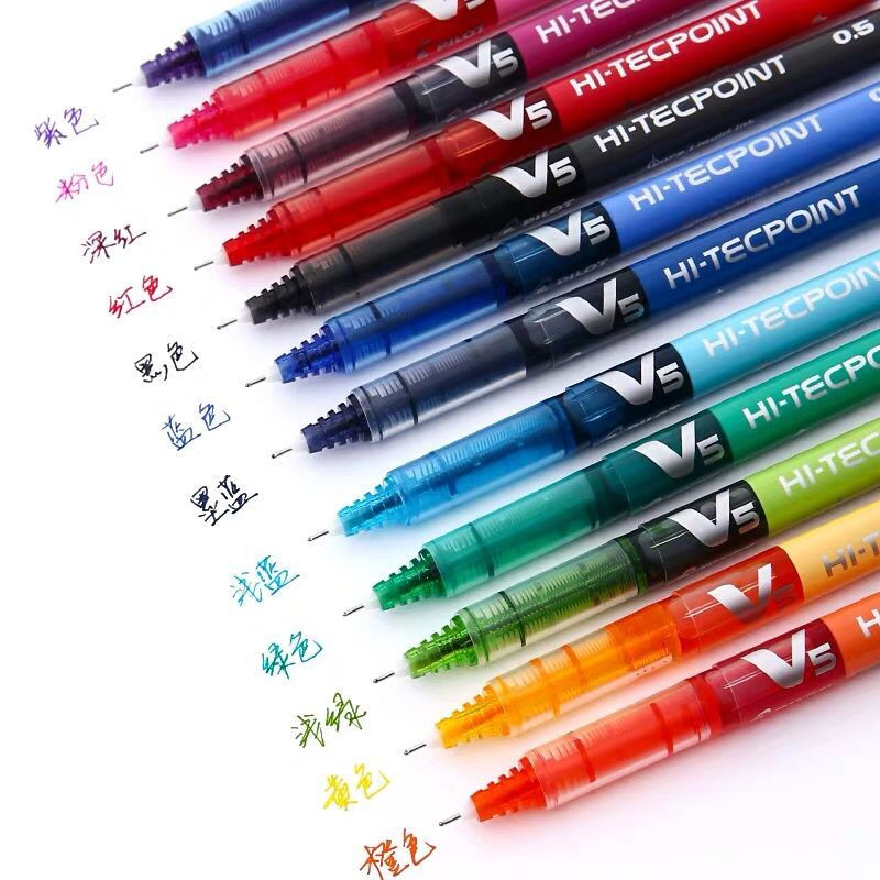 1pc japão piloto BX-V5 água-ba - Pilot Pen V5 avaliação e preço