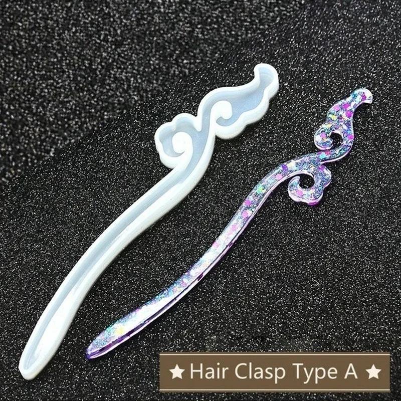 Novo transparente hairpin sili - Resin Art Materials avaliação e preço