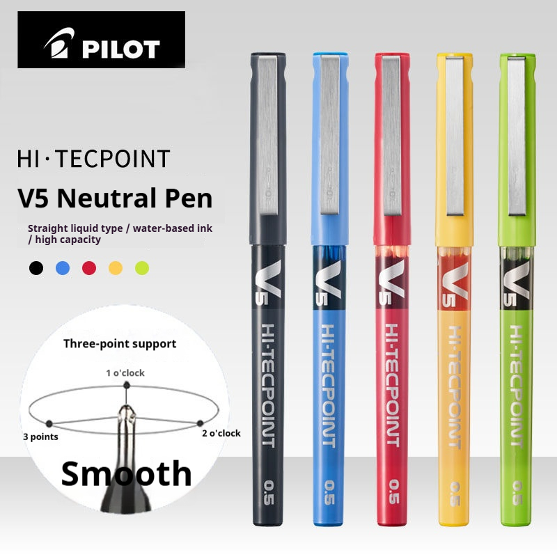 Canetas Rollerball Pilot, Sist - Pilot Pen V5 avaliação e preço